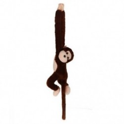 2X (Aranyos Screech gibbon majom Plüss Doll Toy Sound Gyerekek karácsonyi ajándéka R1B4