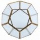 4X (üveg Pentagon geometriai terrárium tartály ablakpárkány dekoráció virág PoF1J9