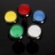 45MM világító LED-es világítású 5 színű arcade videojáték nagy kerek nyomógombos G4V6