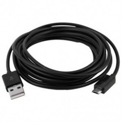 3 m-es micro-USB kábel-töltő 10FT-es kábel, öntsük a PS4 Xbox One Manette S8X2-t