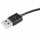 3 m-es micro-USB kábel-töltő 10FT-es kábel, öntsük a PS4 Xbox One Manette S8X2-t