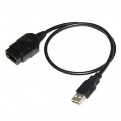 2X (XBOX-hez PC-hez USB vezérlő átalakító játékvezérlő adapter P9U2)