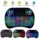 Háttérvilágítás 2.4G LED Mini Vezeték nélküli billentyűzet Air Mouse Touchpad TV Box Xbox360 PC