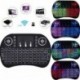 Háttérvilágítás 2.4G LED Mini Vezeték nélküli billentyűzet Air Mouse Touchpad TV Box Xbox360 PC