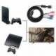 PS2-ről 5RCA-ra - fordítsa az AV-kábel HD E6S4 kábelét