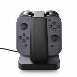 4 az 1-es USB töltőállomás Nintendo Switch Joy-con-hez, USB töltőállomás w8 J5T5-hez