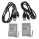1X (új 2X csereakkumulátor a SONY PS3 vezérlőhöz   C O6Y6 USB töltőhöz