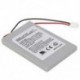1X (2x akkumulátor 1800 mAh 3,7v   USB-kábel a PS3 Pla X4W9 Sony konzolvezérlőhöz)