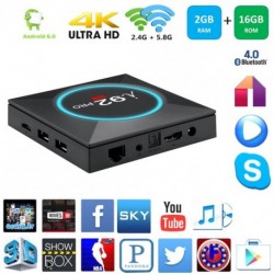 I92 Android 6.0 Smart TV Box 2GB 16GB Amlogic S912 HDR Octa Core BT4.0 2.4G / 5.8G WiFi 4K TV Box