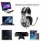 6X (Sades Sa818 Casque Ps4 játékfülhallgató mikrofonnal, álcázással, Stereo X8W4