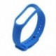Kék - A Xiaomi Mi Band 3 Tpu heveder karkötő cseréjéhez: Wris B4E0