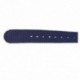 18 mm-es nylon karóra sáv húzózsinórral karkötő Strap óraszíj sötétkék U4Z7
