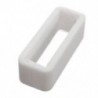 Fehér óraszíj csere, rögzítő karika hurok szorítóval, PF G4Y1 U1R8