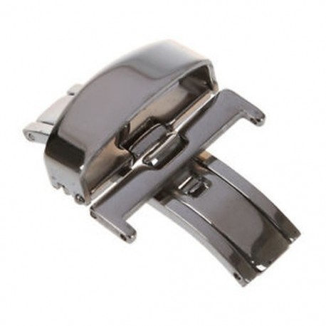 Rozsdamentes acél biztonsági összecsukható kapocs 22mm-es karóra K4S0 csiszolásához