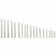 2X (360PCS 6-23 mm-es rozsdamentes acél óraszíj-sáv-összekötő horonycsapok, rugó B Z7L9