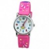 4X (WILLIS Kids Time Teacher karóra, könnyen olvasható kvarcóra, 3D SoE1S4 rajzfilmmel