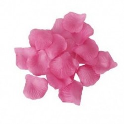 100 forró rózsaszín selyemminőségű rózsaszirom konfetti / esküvői L1T1