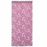 1X (Jacquard 3d nagy virágmintás függöny a nappali szobához, lila We B8X0