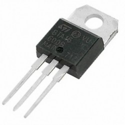 5 db szilícium kétirányú tirisztorok 600V 16A SCR Triacs BTA16-600B S1B4 W4C8