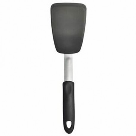 5X (Rugalmas, szilikon spatula-forgácsoló, tökéletes tojások megfordításához. Burger Crepe T8R2