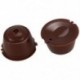 10 PCS újratölthető újrahasznosítható kávékapszula-szűrő a Nescafe Dolce Gusto Q2V9 készülékhez