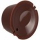 10 PCS újratölthető újrahasznosítható kávékapszula-szűrő a Nescafe Dolce Gusto Q2V9 készülékhez