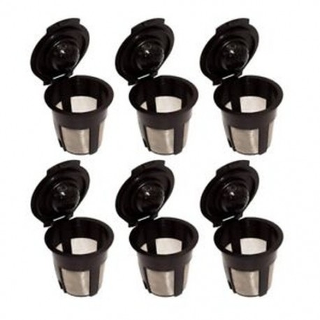 2X (6 x egyszer használatos újratölthető kávéfőző), kompatibilis a Keurig X7K2-vel