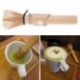 2X (zöld tea Matcha habverővel bambusz chasen whisk matcha teapor Professiona K0W6