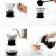 2X (öntsük át a sörfőző kinyitó aromáját papírmentes szűrővel és Carafe Elegant P3I4-vel