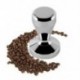 2X (Kávé Tamperpor Kalapácsnyomásos Kávé Prés Espresso Tamper Barist E2P9