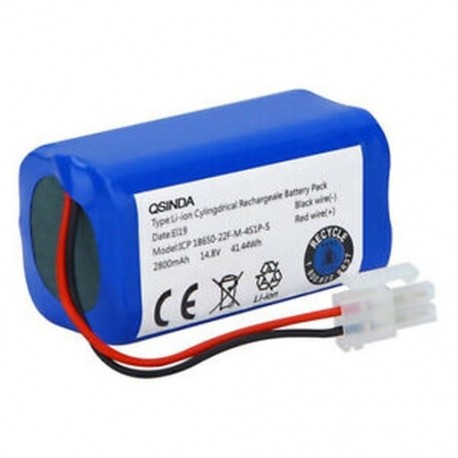8X (14,8 V 2800Mah csereakkumulátor Ilife A4 A4S A6 V7 robot vákuum Cl E5D8