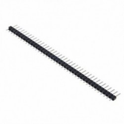 2X (1x40 érintkezős hím 2,54 mm-es sorrendű egysoros tűs fejléccsík 10 db A7J7)