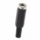 Készlet: 5 db 2,1 mm x 5,5 mm aljzat DC egyenáramú aljzat csatlakozó adapter és E3I6