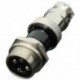 5db GX16-4 4 tűs aljzat-csatlakozó A.16 mm átmérőjű, férfi és női fém T3X1