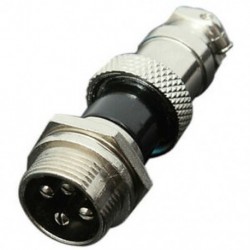 5db GX16-4 4 tűs aljzat-csatlakozó A.16 mm átmérőjű, férfi és női fém T3X1