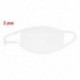 2 db-os fehér pamut keverék Earloop Arc-szájmaszk G7Q3