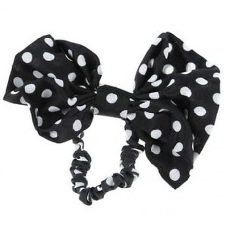 Divatos koreai aranyos lányok nyúl fül íj szalag sifon fejpánt haj B A9M4