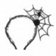 Halloween Cosplay Spider Hair Hoop - Új, trendi pókok Webes fejpánt fejlécek Z1M8