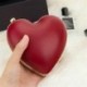 3X (női tengelykapcsoló szerelem ajándék táska este fél piros szív kézitáska vacsora Mini D9Z3