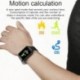 1x Sport okosóra vízálló intelligens óra pulzusmérő karkötő iOS Androidhoz