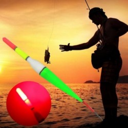 1x Drift világító műanyag úszó LED fény éjszakai halászat horgász felszerelés
