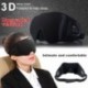 1x Hordozható 3D  szemmaszk párnázott fedő relaxáció pihenés