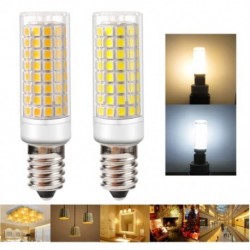 1x LED izzó G9 E11 E12 E14 BA15D E17 10W DC 110V 2835 Kiváló minőségű amerikai szabványos izzó, halogéncserélő