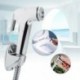 1x Fürdőszoba WC Kézi permetező zuhany Bidet permetező tömlő tartókészlet