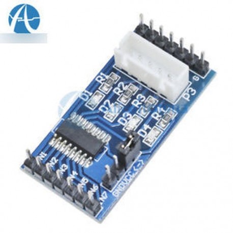 Léptetőmotor-meghajtó kártya modul ULN2003 modul 5V 4-fázisú 5 vonalon 28BYJ-48 Arduino