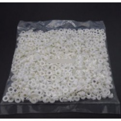 100db TO-220 fehér tranzisztor műanyag mosó szigetelés alátét transzistor