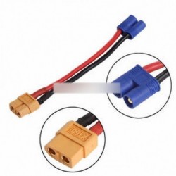 EC2 banán férfi csatlakozó az XT60-hoz  a drót női adapter az RC Lipo akkumulátorhoz