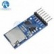Új Micro SD TF kártya tároló memória modul SPI szintű konverzió Arduino