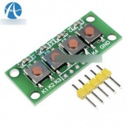 5Pin 1x4 4 gombok Billentyűzet próbapanel modul Arduino DIY