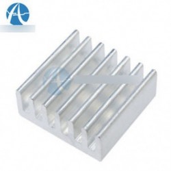 10db DIY LED tápegység memória chip IC kiváló minőségű 14x14x6mm alumínium hűtőborda